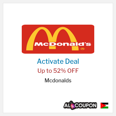 Coupon discount code for Mcdonalds Up to 52% OFF