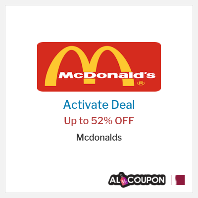 Coupon discount code for Mcdonalds Up to 52% OFF