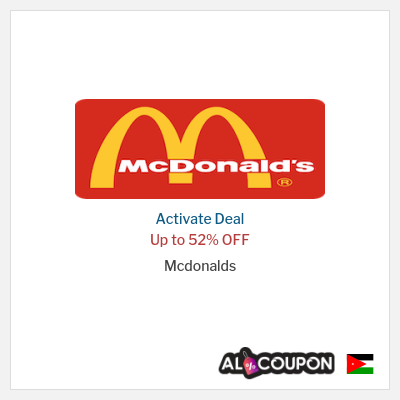 Coupon discount code for Mcdonalds Up to 52% OFF