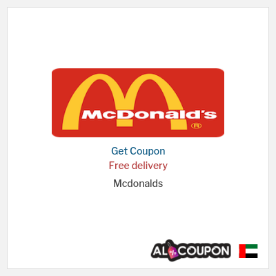 Coupon for Mcdonalds Free delivery