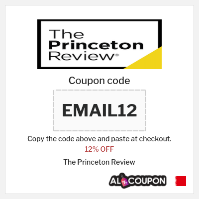 Coupon discount code for The Princeton Review Up to $300 discount