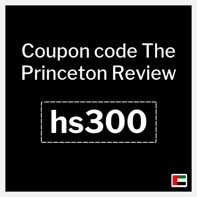 Coupon for The Princeton Review (hs300) Up to $300 discount