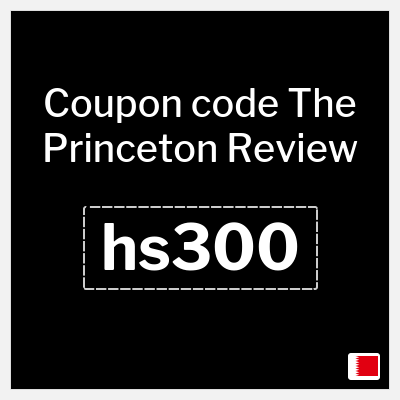 Coupon for The Princeton Review (hs300) Up to $300 discount