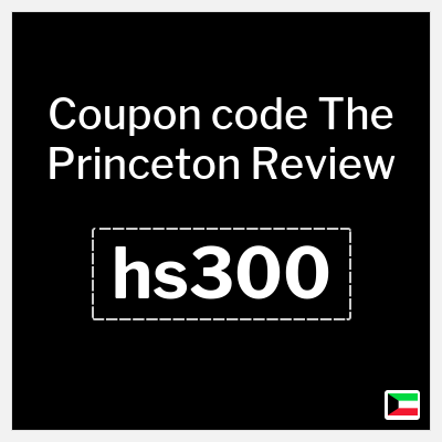 Coupon for The Princeton Review (hs300) Up to $300 discount