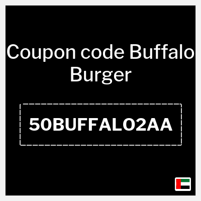 Coupon discount code for Buffalo Burger 50 Dirham Off
