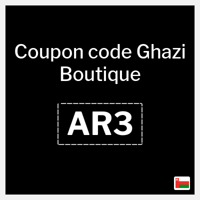 Coupon discount code for Ghazi Boutique 10% OFF