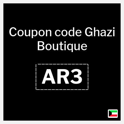 Coupon for Ghazi Boutique (AR3) 10% OFF + Free delivery