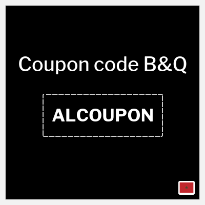 Coupon discount code for B&Q 10% OFF