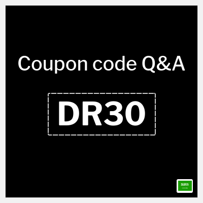 Coupon for Q&A (DR30) 8% OFF + Free Delivery
