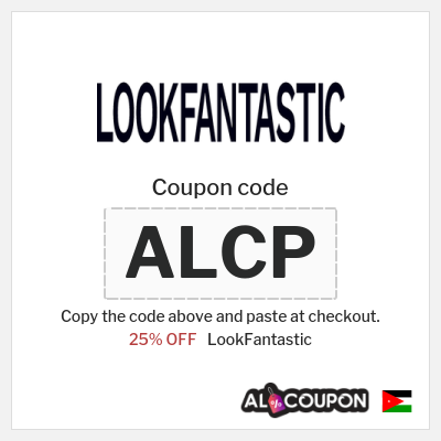 Coupon for LookFantastic (ALCP) 25% OFF