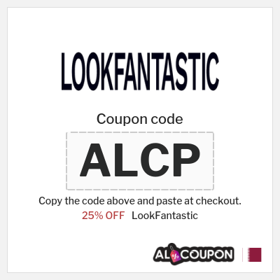 Coupon for LookFantastic (ALCP) 25% OFF