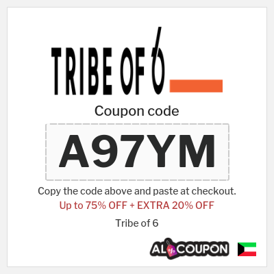 Coupon discount code for Tribe of 6 20% OFF