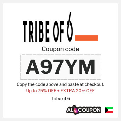 Coupon discount code for Tribe of 6 20% OFF