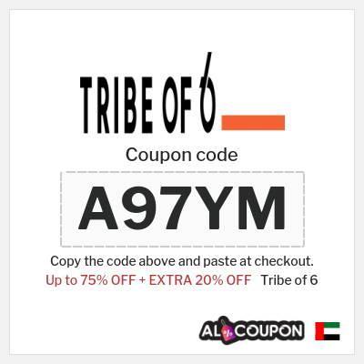 Coupon discount code for Tribe of 6 20% OFF
