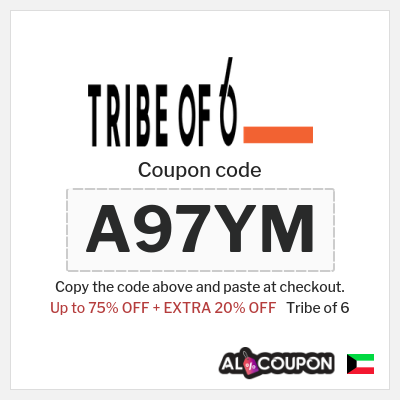 Coupon discount code for Tribe of 6 20% OFF