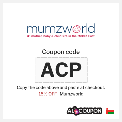 Coupon discount code for Mumzworld Up to 15% Exclusive Coupons