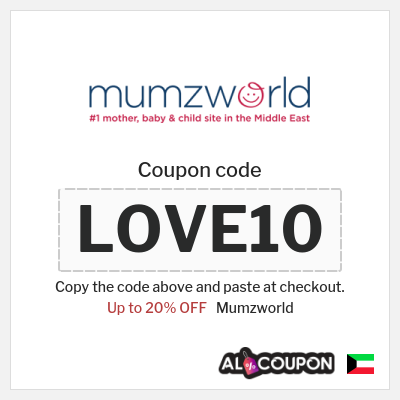 Coupon discount code for Mumzworld Up to 20% Exclusive Coupons