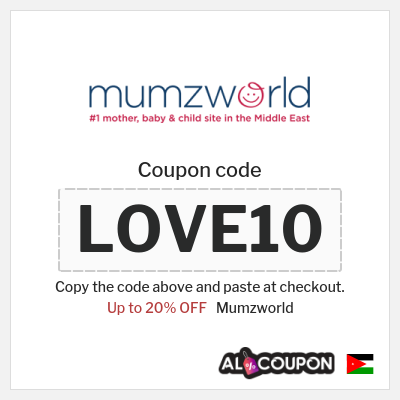 Coupon discount code for Mumzworld Up to 20% Exclusive Coupons
