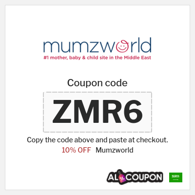 Coupon discount code for Mumzworld 10% Exclusive Coupon
