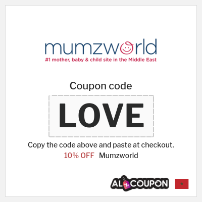 Coupon discount code for Mumzworld 10% Exclusive Coupon