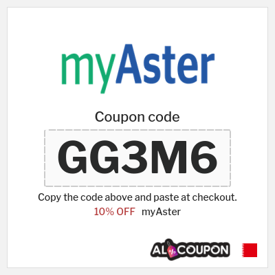 Coupon discount code for myAster Up to 25% OFF