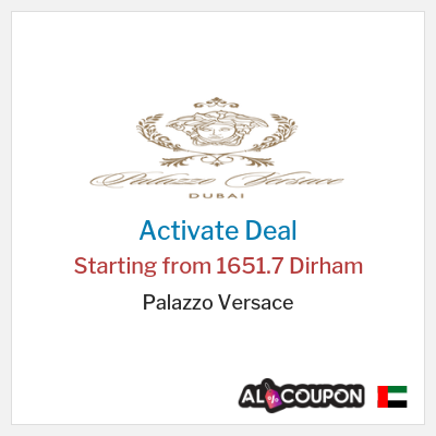 Coupon discount code for Palazzo Versace Holiday offers