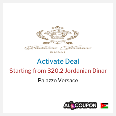 Coupon discount code for Palazzo Versace Holiday offers