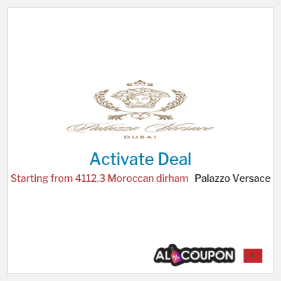 Coupon discount code for Palazzo Versace Holiday offers