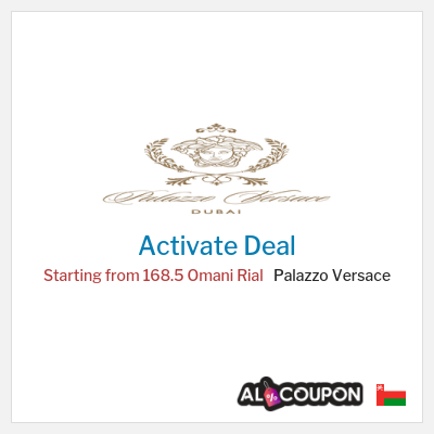 Coupon discount code for Palazzo Versace Holiday offers
