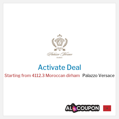 Coupon discount code for Palazzo Versace Holiday offers