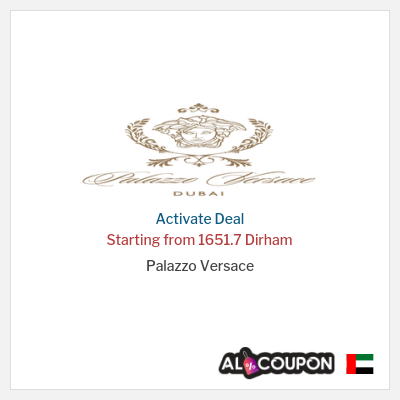 Special Deal for Palazzo Versace Starting from 1651.7 Dirham