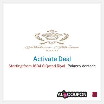 Special Deal for Palazzo Versace Starting from 1634.8 Qatari Riyal