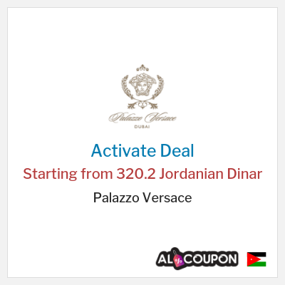 Special Deal for Palazzo Versace Starting from 320.2 Jordanian Dinar