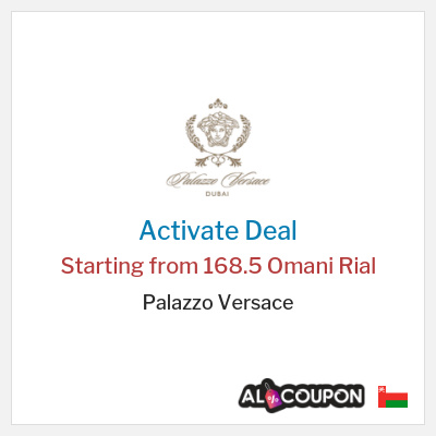 Special Deal for Palazzo Versace Starting from 168.5 Omani Rial