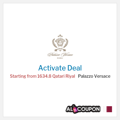 Special Deal for Palazzo Versace Starting from 1634.8 Qatari Riyal
