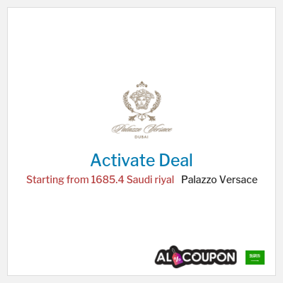 Special Deal for Palazzo Versace Starting from 1685.4 Saudi riyal