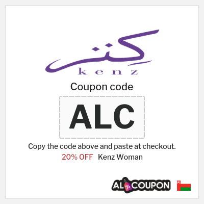 Coupon discount code for Kenz Woman 20% OFF