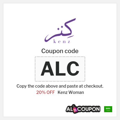 Coupon for Kenz Woman (ALC) 20% OFF