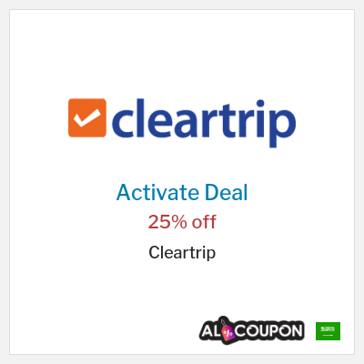 Coupon discount code for Cleartrip