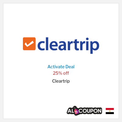 Coupon discount code for Cleartrip