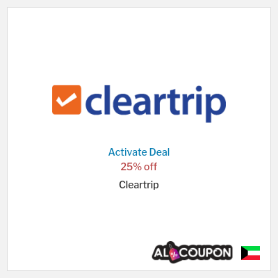 Coupon discount code for Cleartrip