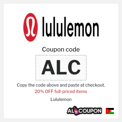 Lululemon deals + Extra 20% OFF Lululemon coupon code Jordan
