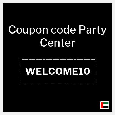 Coupon for Party Center (WELCOME10) 10% OFF