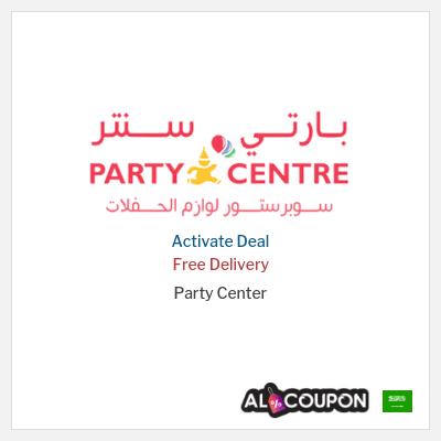 Free Shipping for Party Center Free Delivery