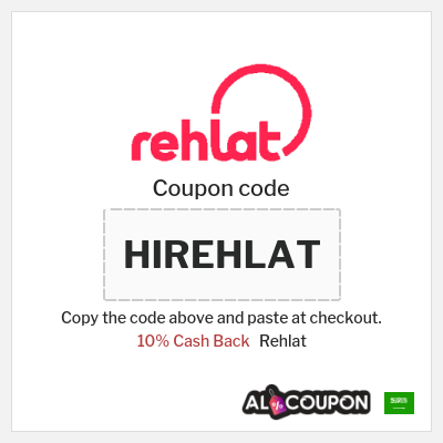 Coupon discount code for Rehlat