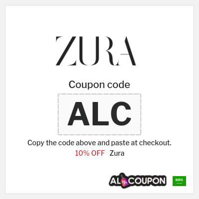 Coupon for Zura (ALC) 10% OFF