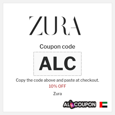 Coupon for Zura (ALC) 10% OFF