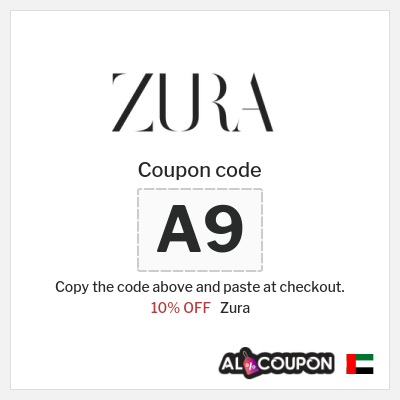 Coupon for Zura (A9) 10% OFF