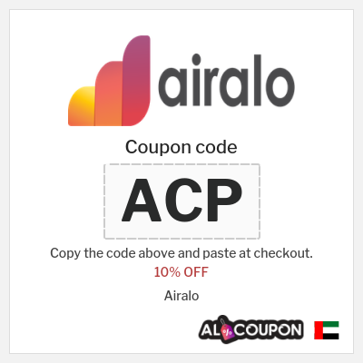 Coupon for Airalo (ACP) 10% OFF