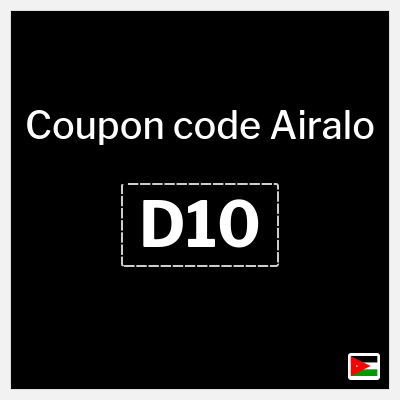 Airalo Coupon (D10) Airalo Discount Code 2026
